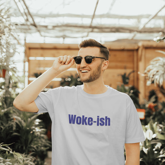 Woke-ish | Men Terry Oversized Tee