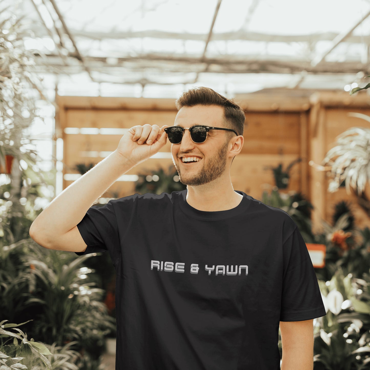 Rise & Yawn | Men Terry Oversized Tee