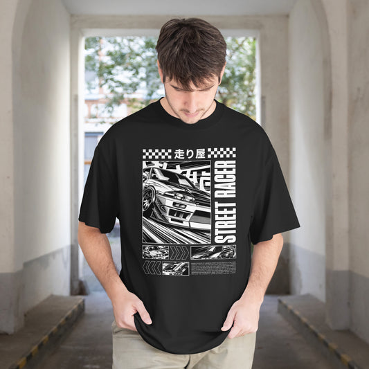 Street Racer | Men Terry Oversized Tee