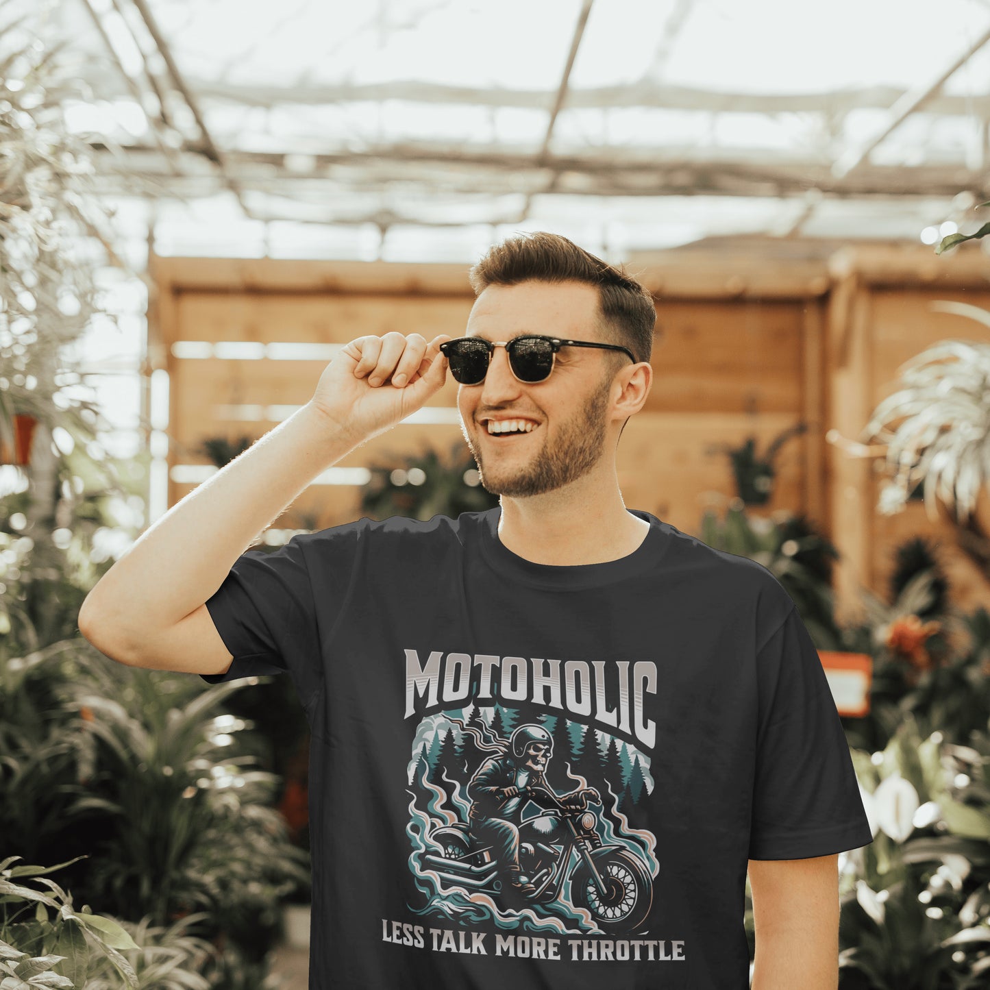 Motoholic | Men Oversized Classic T-Shirt