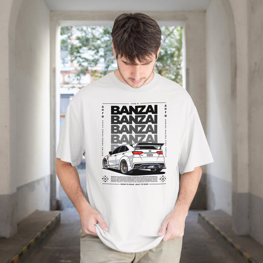 Banzai | Men Terry Oversized Tee
