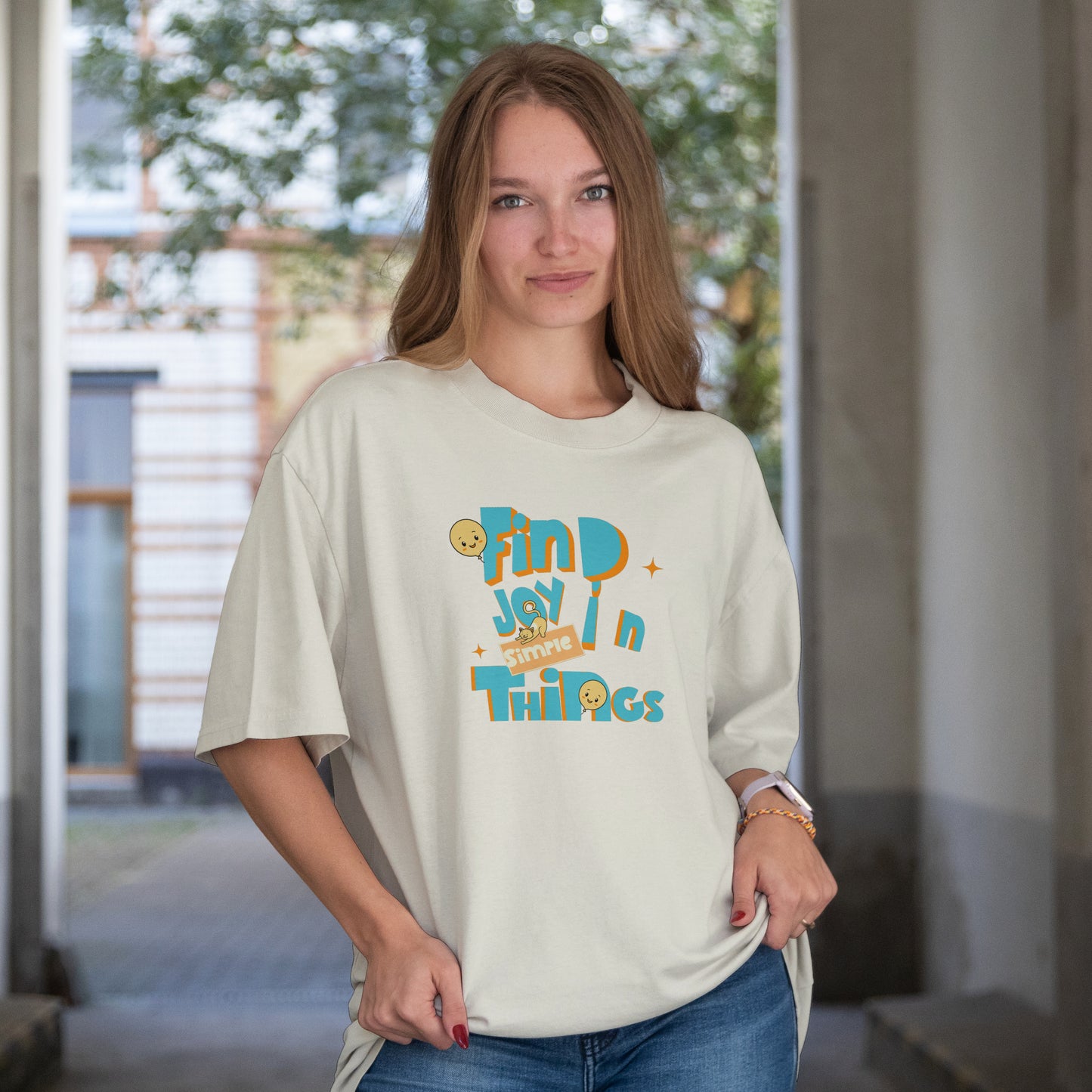 Find Joy | Women Oversized Standard T-Shirt