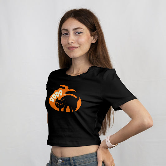 Boo | Women Crop Top
