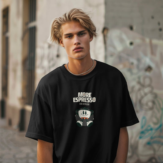 More Espresso | Men Oversized Classic T-Shirt