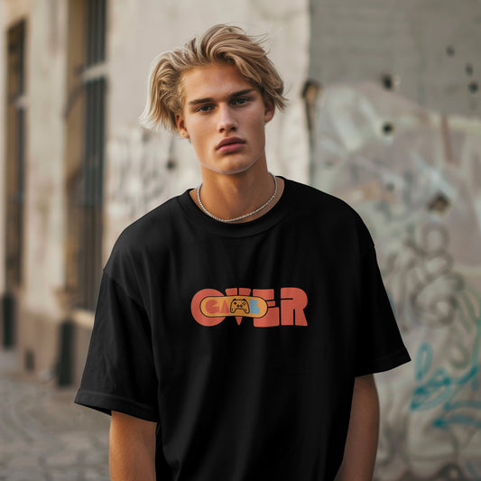 Game Over | Men Oversized Classic T-Shirt