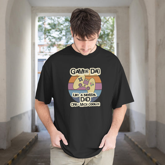 Gamer Dad | Men Oversized Classic T-Shirt