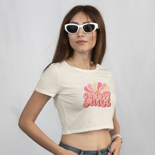 Groovy Smile | Crop Top