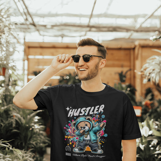 Hustler | Men Terry Oversized Tee