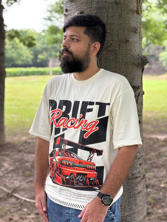 Drift Racing | Men Oversized Classic T-Shirt