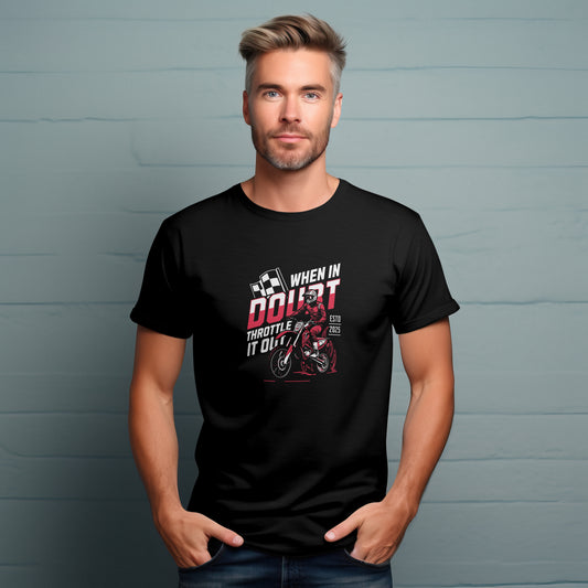 Throttle It Out | Men Classic Crew T-Shirt