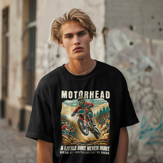 Motorhead | Men Terry Oversized Tee