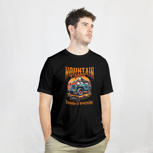 Mountain Explorer | Men Classic Crew T-Shirt
