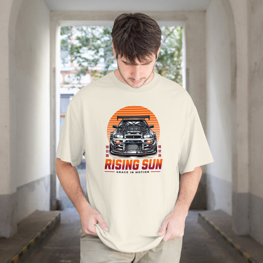 Rising Sun | Men Oversized Classic T-Shirt