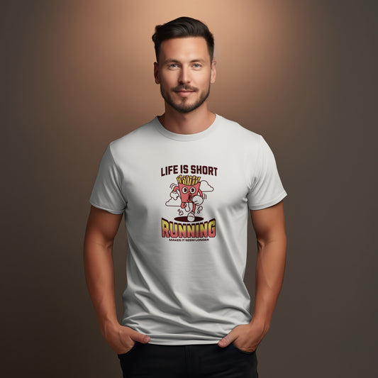 Life Is Short | Men Classic Crew T-Shirt
