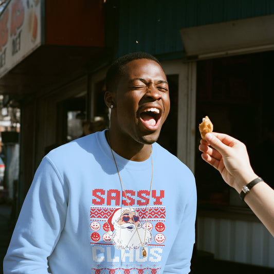 Sassy Claus | Men Sweatshirt