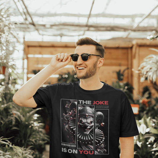 The Joke Is On You | Men Terry Oversized Tee