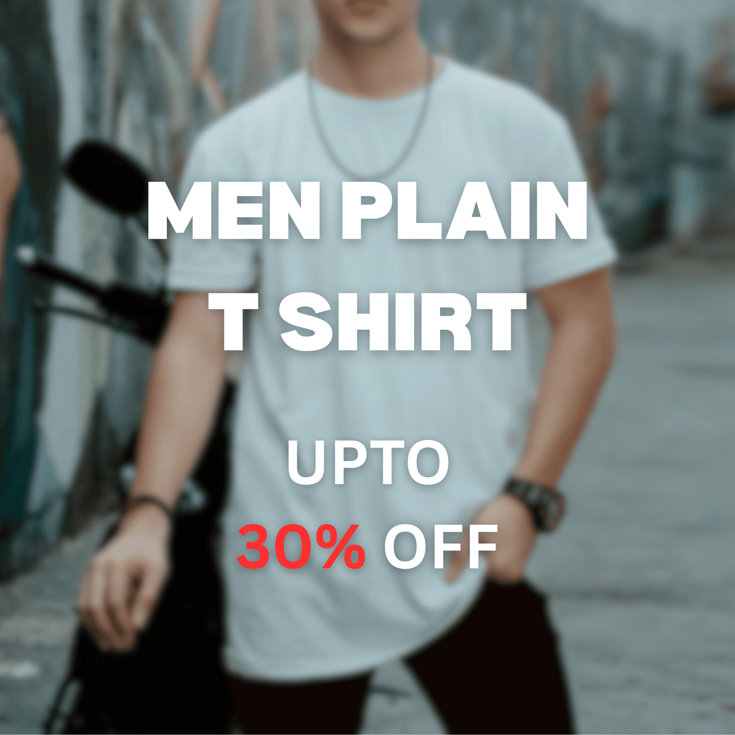 Men Plain Tees