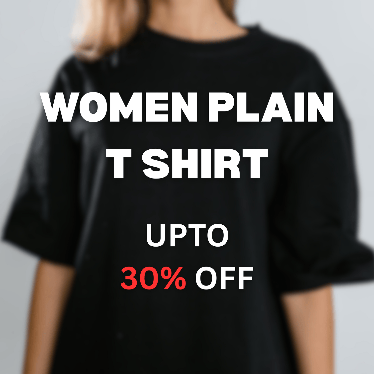 Women Plain Tees