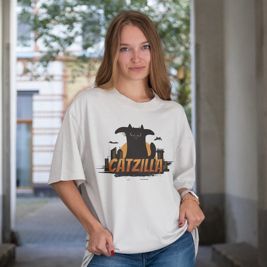 Catzilla | Women Oversized Standard T-Shirt