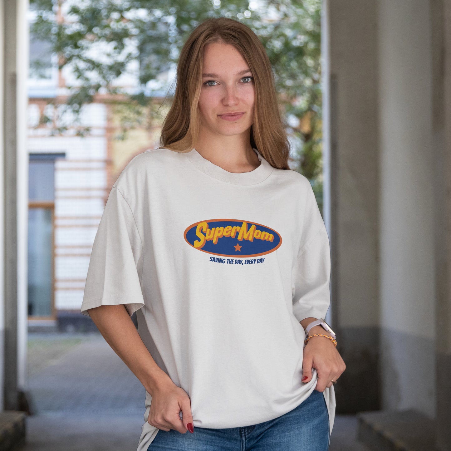 Super Mom | Women Oversized Standard T-Shirt