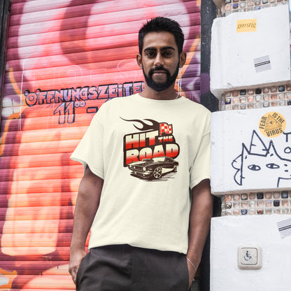 Hit The Road | Men Terry Oversized Tee
