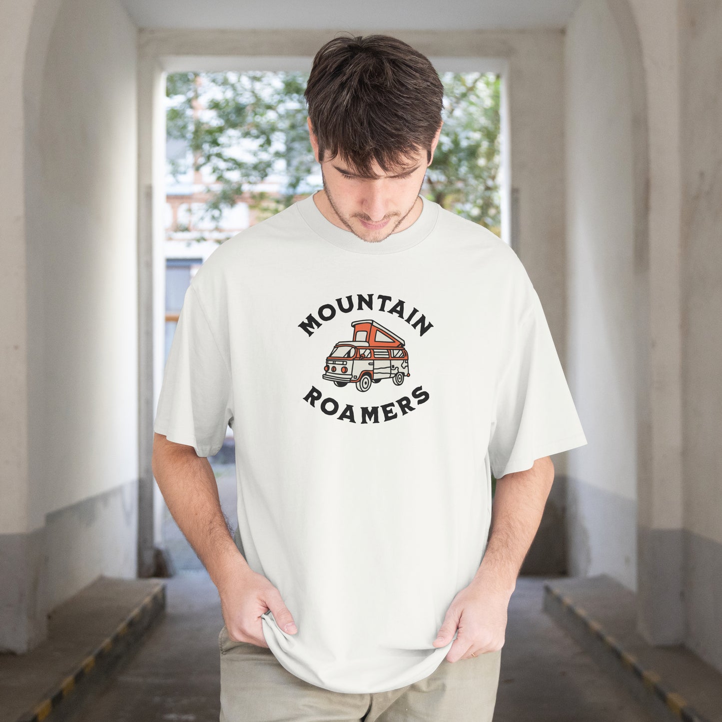 Mountain Roamers | Men Terry Oversized Tee
