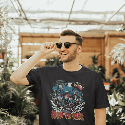 Born To Ride | Men Terry Oversized Tee