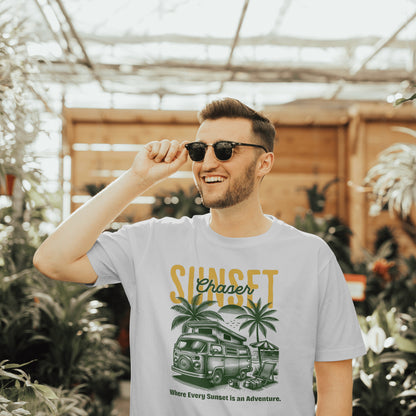 Sunset Chaser | Men Terry Oversized Tee
