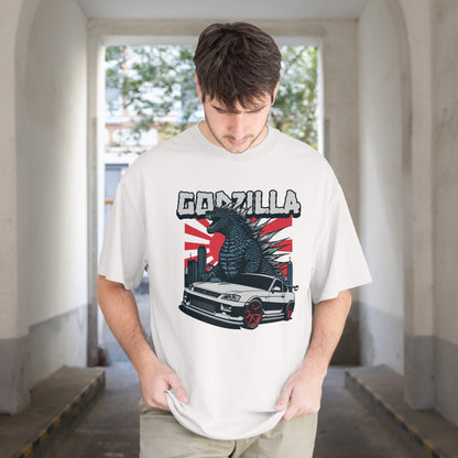 Godzilla | Men Terry Oversized Tee