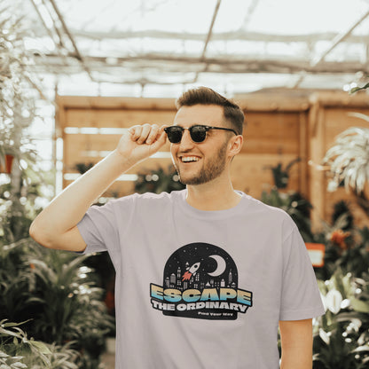 Escape The Ordinary | Men Terry Oversized Tee