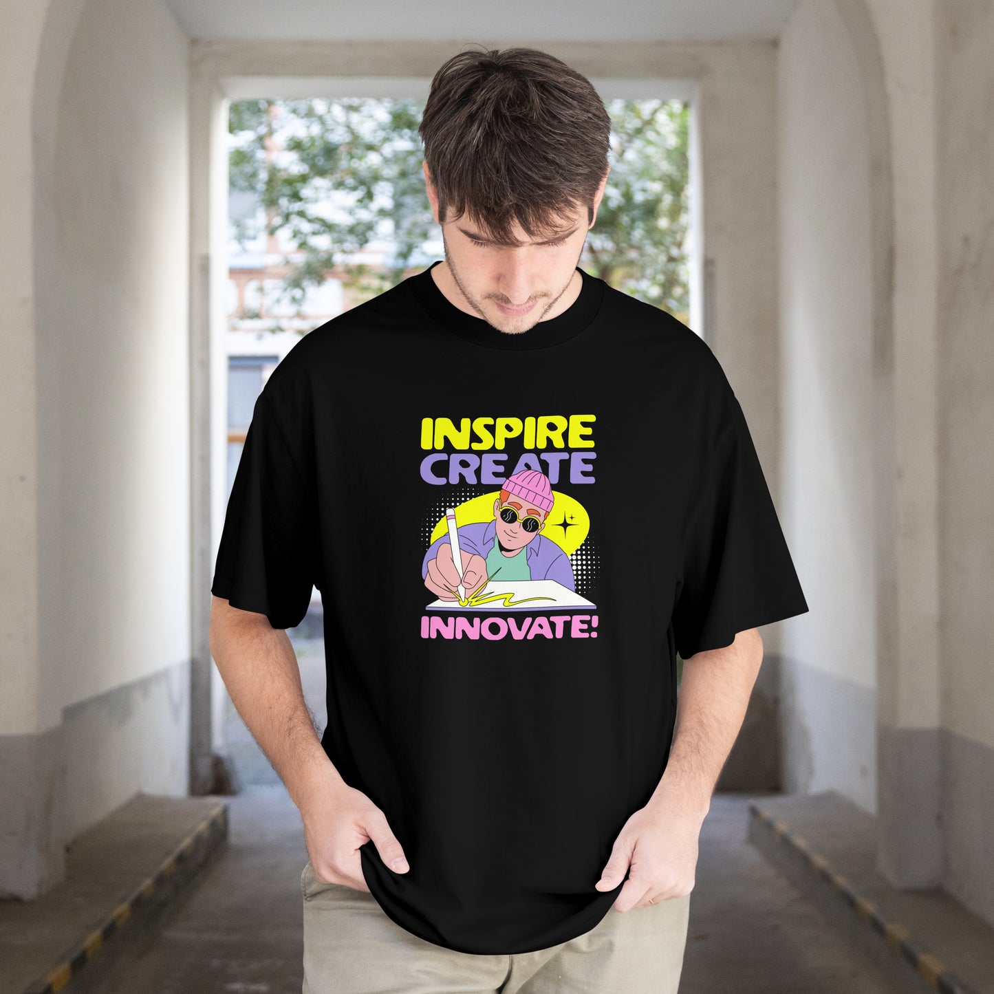 Inspire | Men Oversized Classic T-Shirt