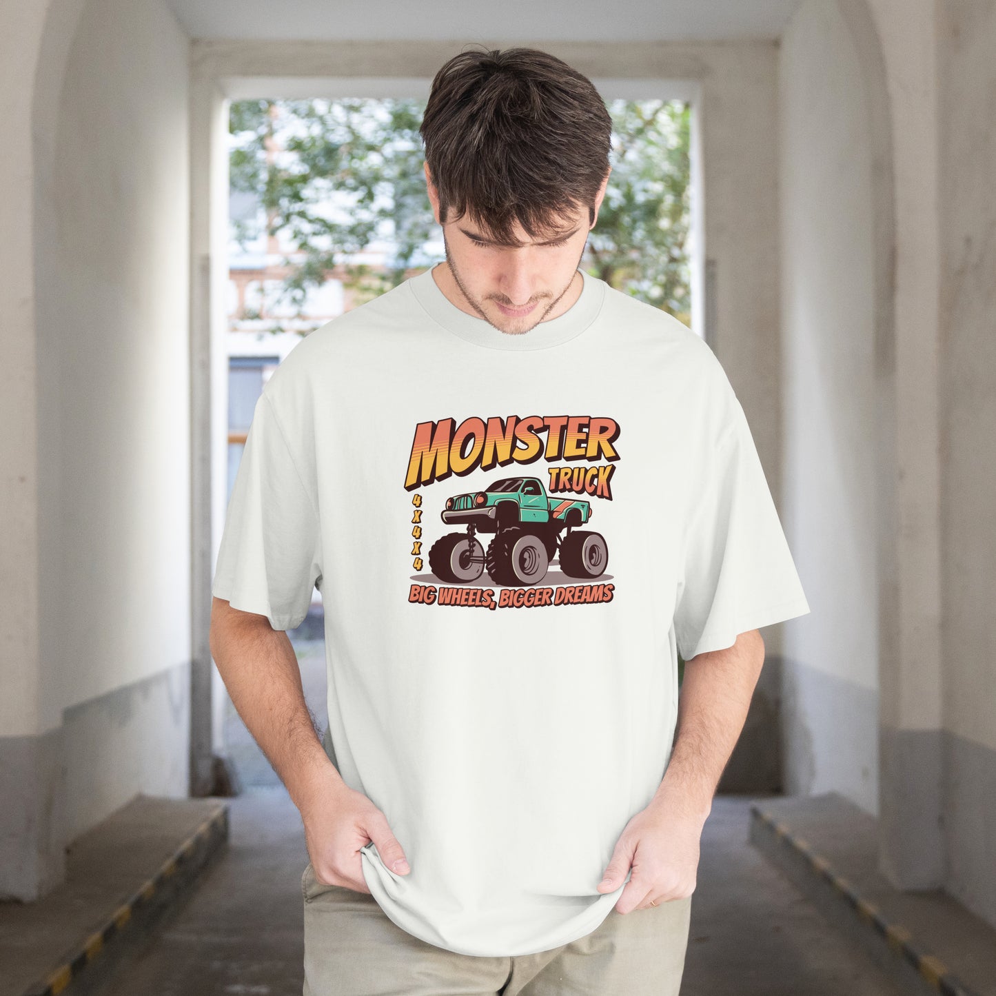 Monster Truck | Men Oversized Classic T-Shirt