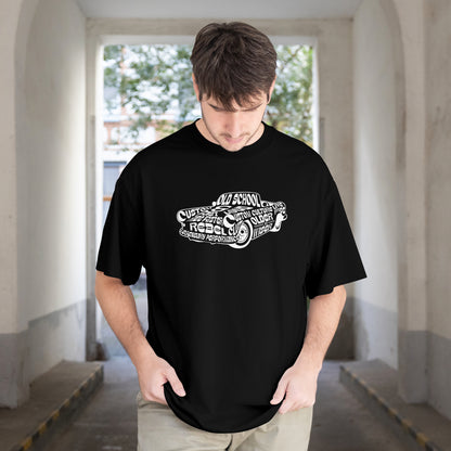 Old School | Men Oversized Classic T-Shirt