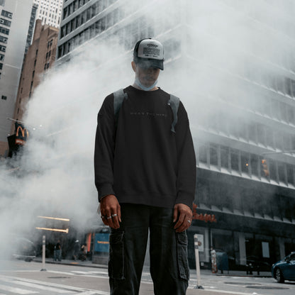 Wear The Hype | Men Oversized Sweatshirt (Dark Edition)