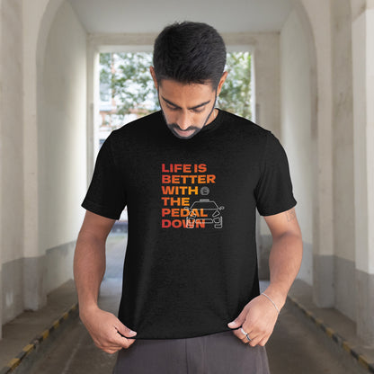 Pedal Down | Men Classic Crew T-Shirt
