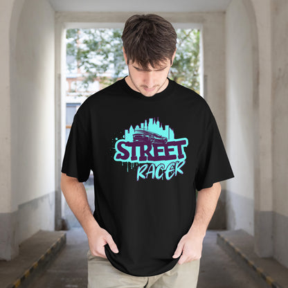 Street Racer | Men Oversized Classic T-Shirt