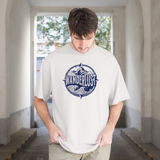 Wanderlust | Men Oversized Classic T-Shirt